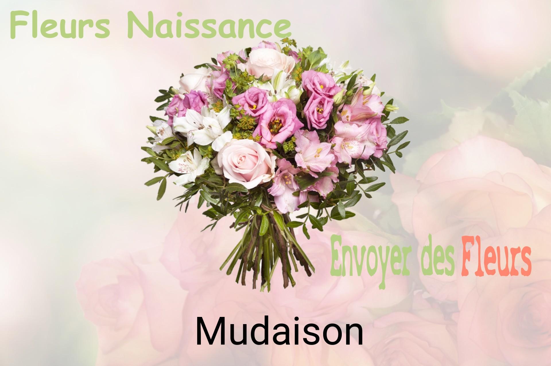 Bouquet de fleurs de naissance livré à Mudaison
